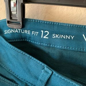 Westport Signature Fit Skinny Jeans - Dark Green